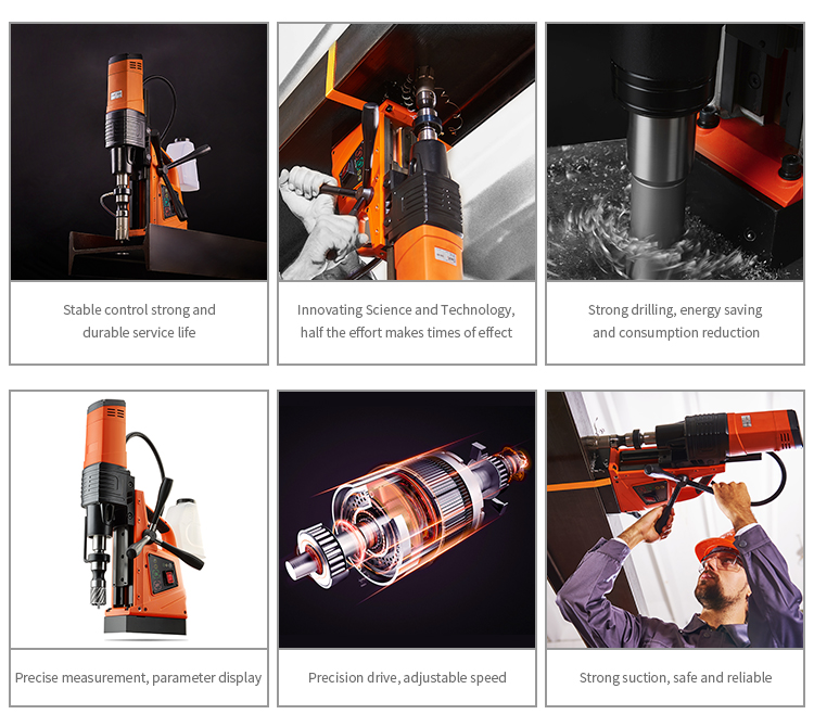 Originaldesign DX-60 Bohrmaschine mit Magnetbasis von guter Qualität