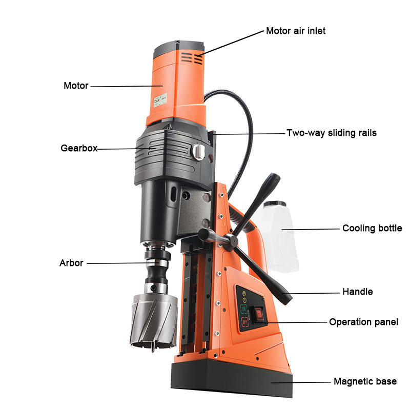 DX-120 CHTOOLS anpassbare Magnetbohrmaschine Bohrmaschine magnetisch zu verkaufen